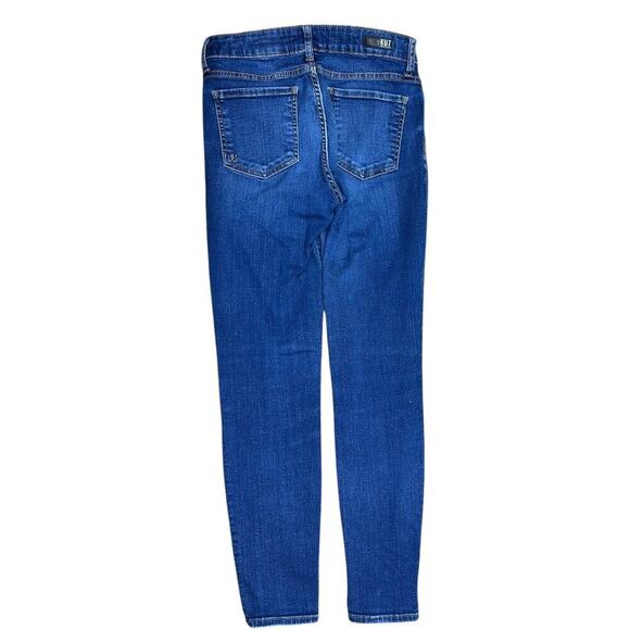 Kut from the Kloth Diana Skinny Jeans size 2 Mid-Rise Undistressed Stretch Denim - Picture 3 of 7